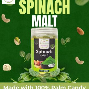 🌿 Power of 6 Spinach & 12 Nuts & Seeds in Every Sip! 💪Our Spinach Malt is packed with Moringa,