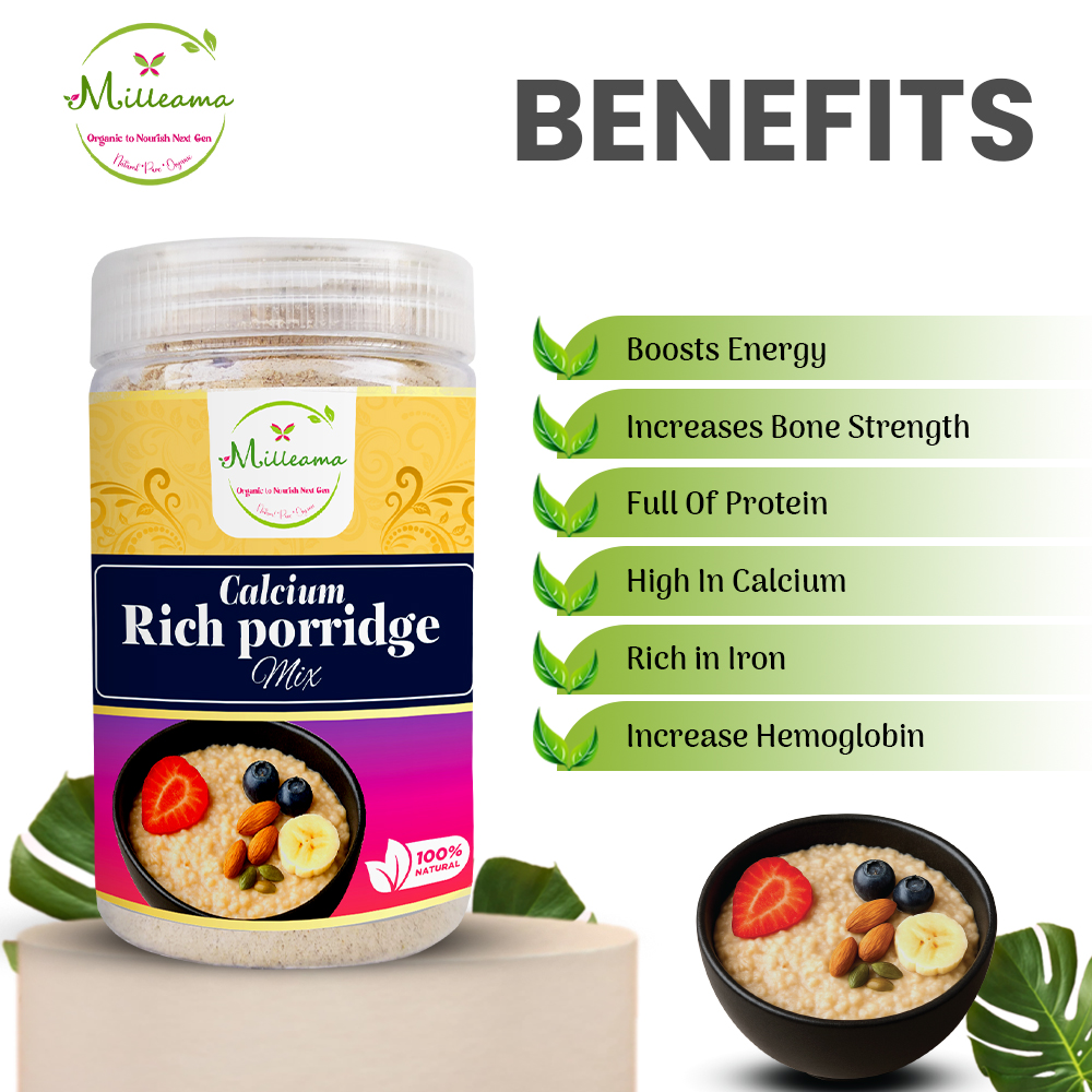 Calcium-Rich Porridge Mix – 18 Natural Ingredients for Bone Strength & Vitality - Image 2