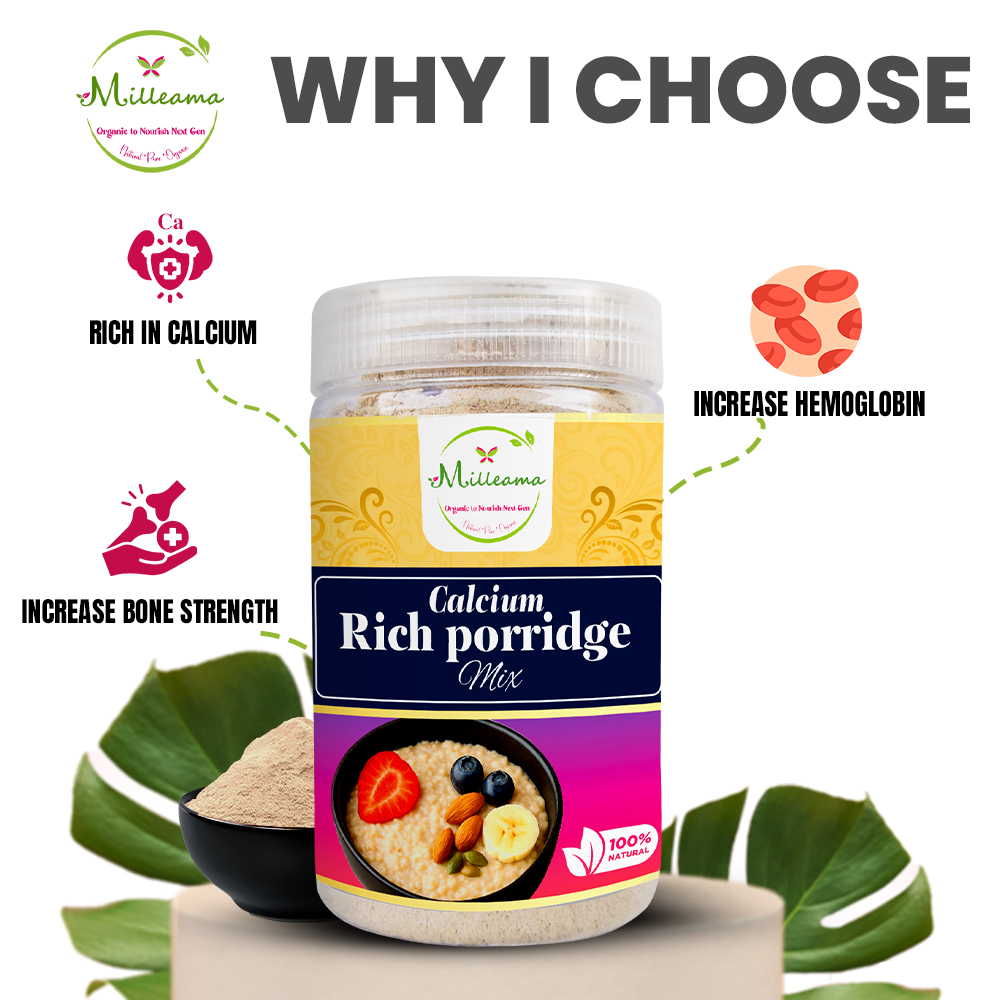 Calcium-Rich Porridge Mix – 18 Natural Ingredients for Bone Strength & Vitality - Image 3